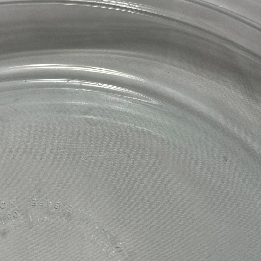 Vintage Pyrex 209 Clear Glass Pie Plate 9